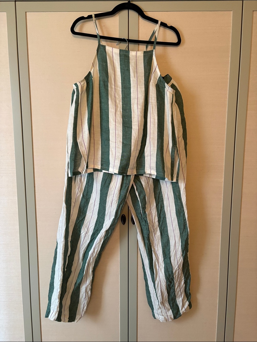 Ilana Kohn striped linen set